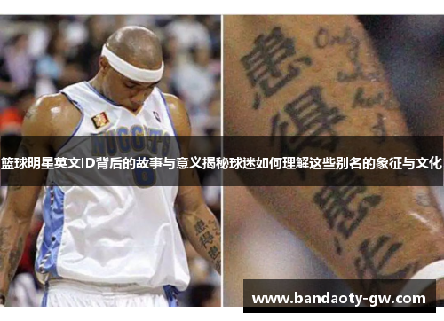 篮球明星英文ID背后的故事与意义揭秘球迷如何理解这些别名的象征与文化